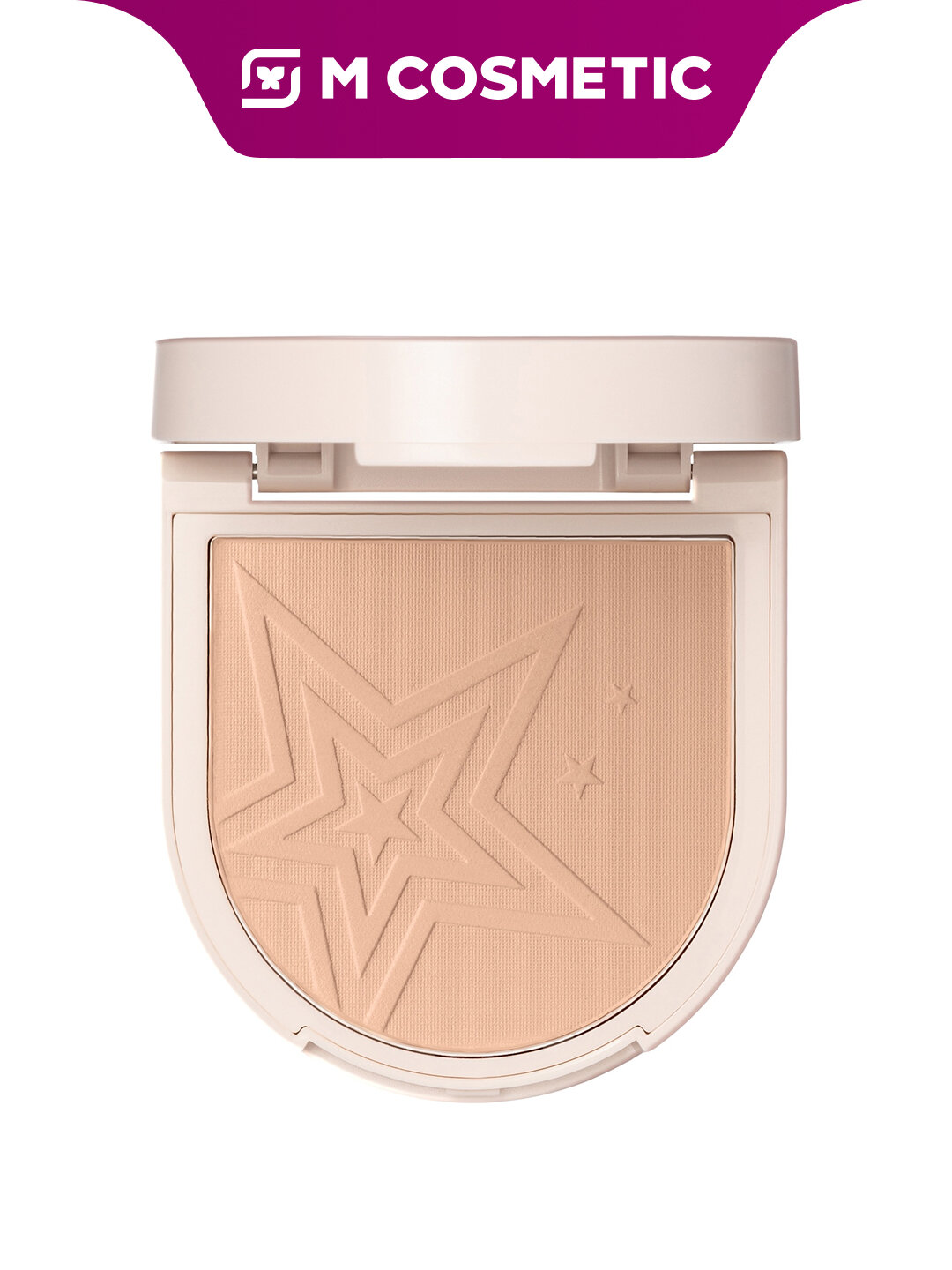 Пудра Stellary Compact Satin Powder т03, компактная, матовая, 7 г