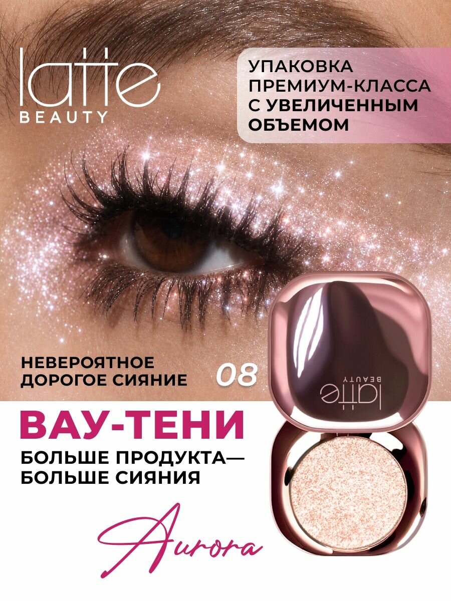 Тени сияющие для век спаркл, 08