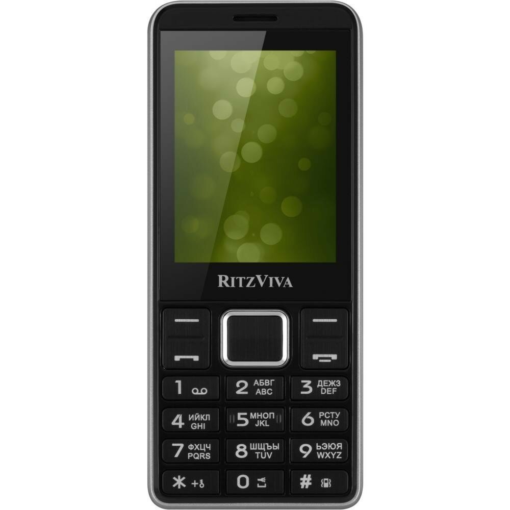 Телефон RITZVIVA F240B, 2 SIM, черный