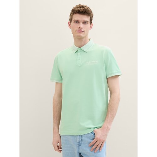 Поло Tom Tailor, размер XL, зеленый футболка поло tom tailor для мужчин оранжевая размер xl 52