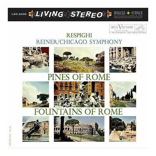 Виниловая пластинка Fritz Reiner: Respighi-Pines of Rome / Fountains of Rome. 1 LP мужская футболка surfer at sunset xl желтый