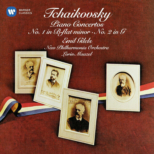 AUDIO CD Emil Gilels - Tchaikovsky - Piano Concertos Nos 1 & 2. 1 CD audio cd brahms piano concertos nos 1 and 2 hé lè ne grimaud piano andris nelsons 2 cd