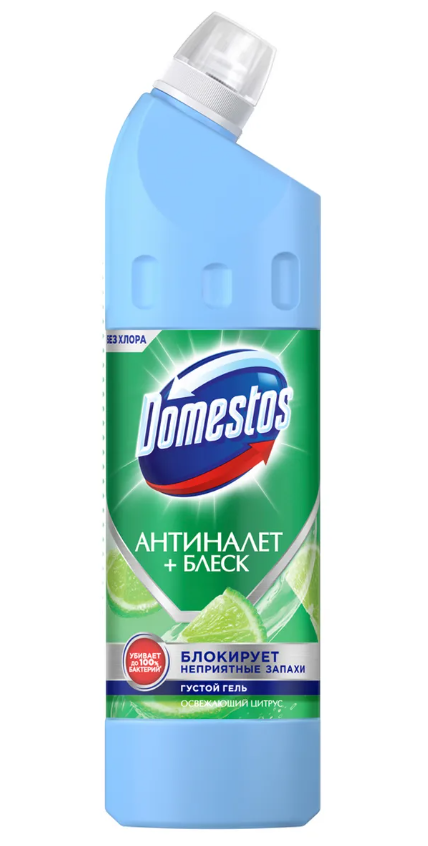 Средство чистящее Domestos Универсальное Освежающий Цитрус 750мл - фотография № 17