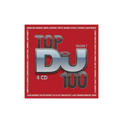 AUDIO CD Top 100 DJ's vol.7. 4 CD принц северяжский 1 cd