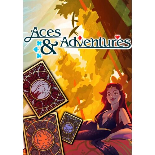 Aces & Adventures (Steam; PC; Регион активации ROW) 24k gold playing card poker game deck gold leaf poker suit plastic magic waterproof deck of card magic water gift collection