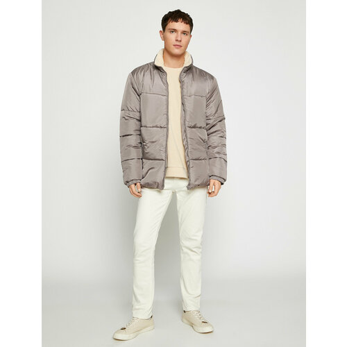 фото Куртка koton, размер m, коричневый