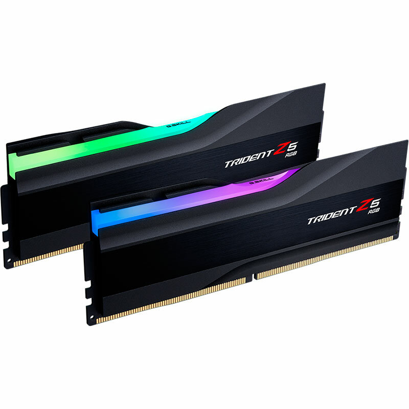 Модуль памяти G.Skill Trident Z5 RGB DDR5 DIMM 6800MHz PC-54400 - 64Gb Kit (2x32Gb) F5-6800J3445G32GX2-TZ5RK