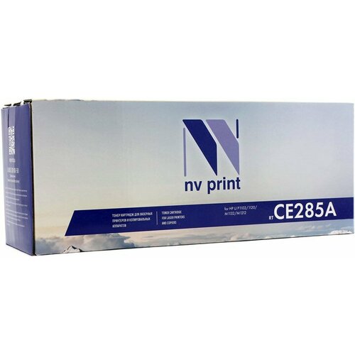 Набор картриджей NV Print NV-CE285A-2, черный, 1600 страниц, совместимый для LaserJet Pro M1132 / M1212nf / M1217nfw / P1102 / P1102w / P1214nfh / M1132s картридж nv print для hp laserjet pro p1102 1120 м1132 ce285a