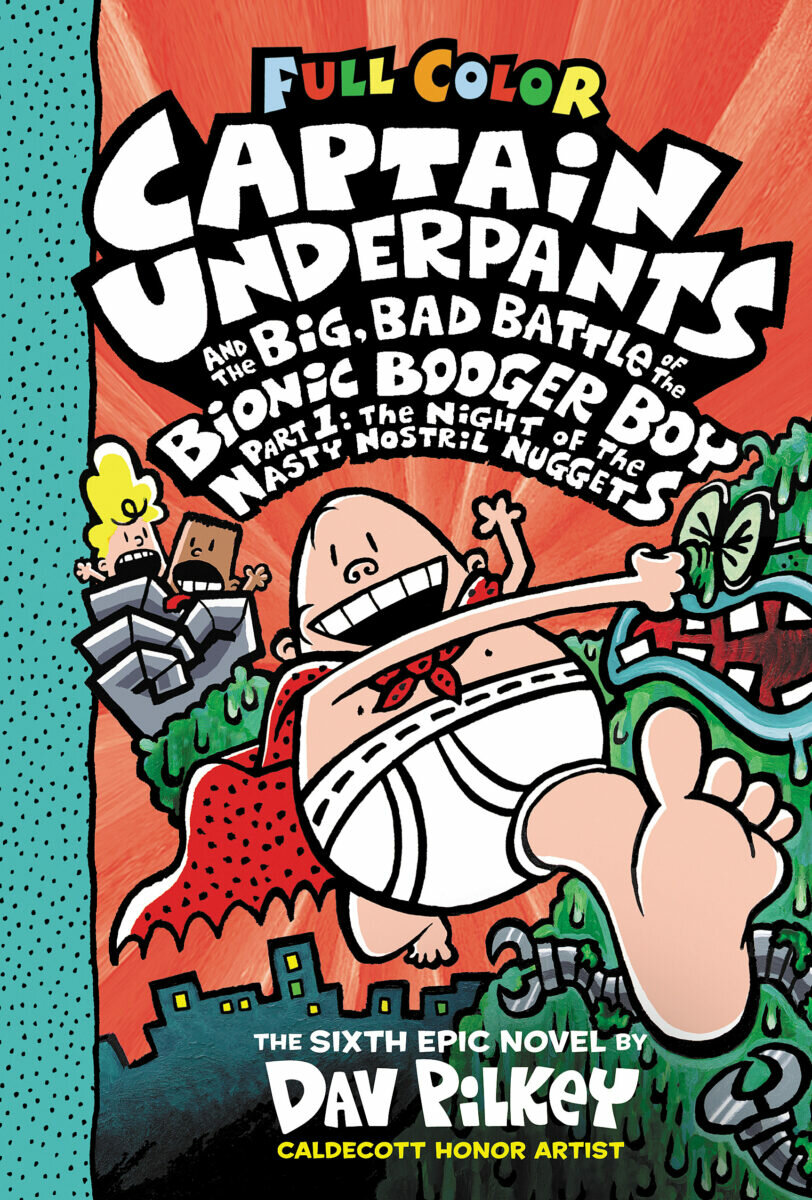 Captain Underpants and the Big, Bad Battle of the Bionic Booger Boy Part 1 - фото №1