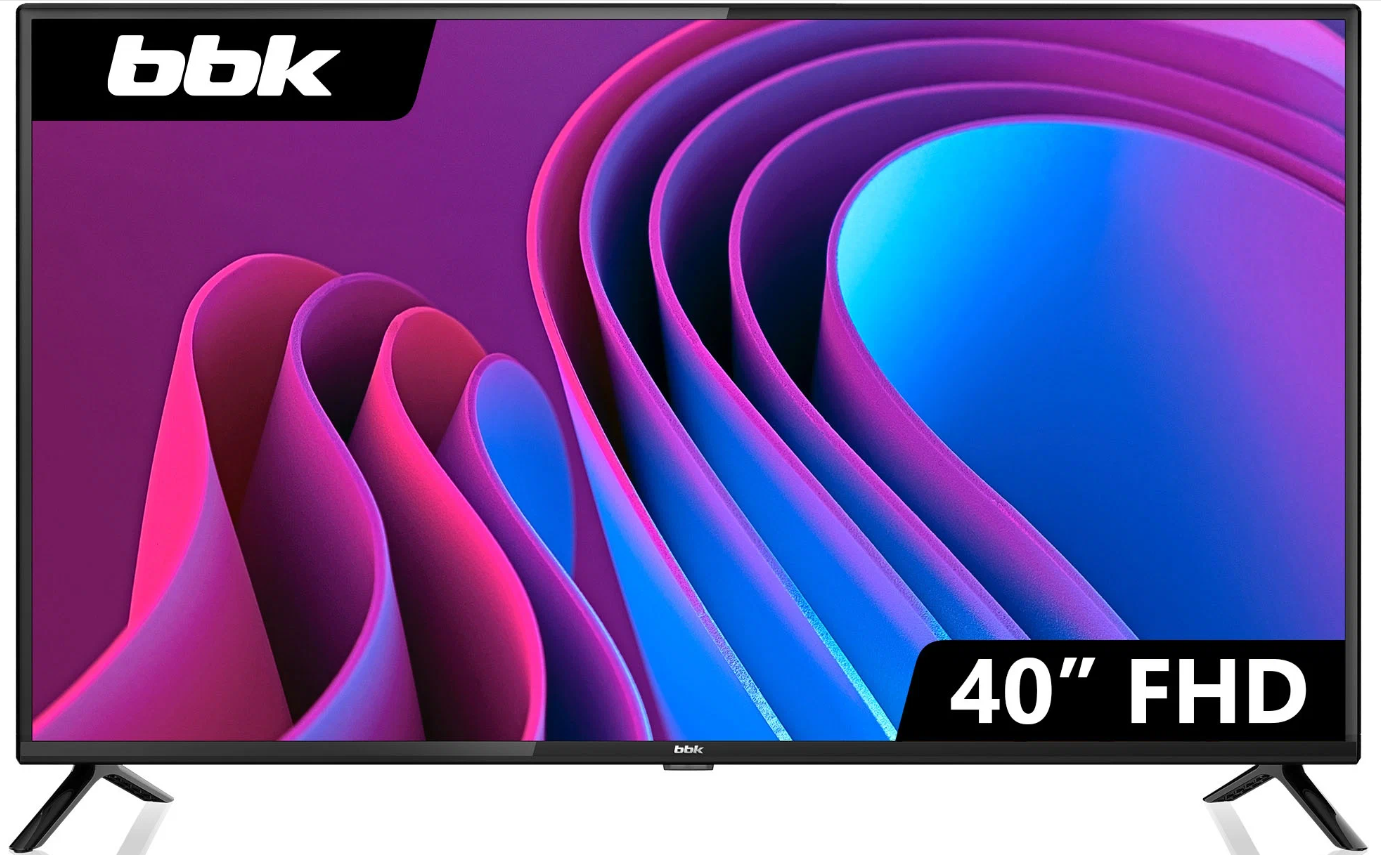 40" Телевизор BBK 40LEM-9101/FTS2C LED, черный