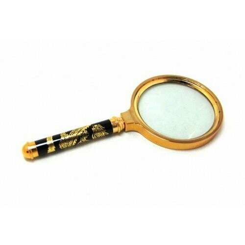 handheld folding magnifier 10x magnification optical lens magnifier scale magnifier led lighting print fabric old man reading Лупа 60mm Magnifier