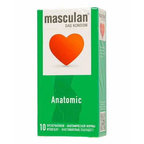 Презервативы анатомической формы Masculan Anatomic - 10 шт. (цвет не указан) презервативы анатомической формы anatomic masculan маскулан 3шт