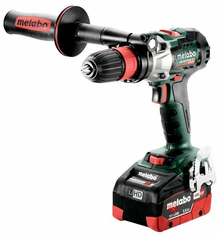 Дрель-шуруповерт аккумуляторная Metabo GB 18 LTX BL Q и 2x5. 5Ah