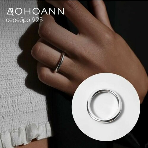 Кольцо BOHOANN, серебро, 925 проба, размер 19.5, серебряный
