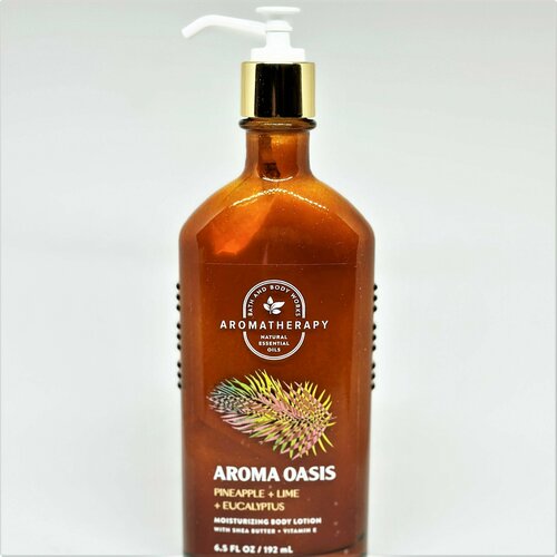 Bath and Body Works лосьон для тела ароматерапия Aroma Oasis Pineapple+Lime+Eucaliptus (Ананас, Лайм и Эвкалипт)