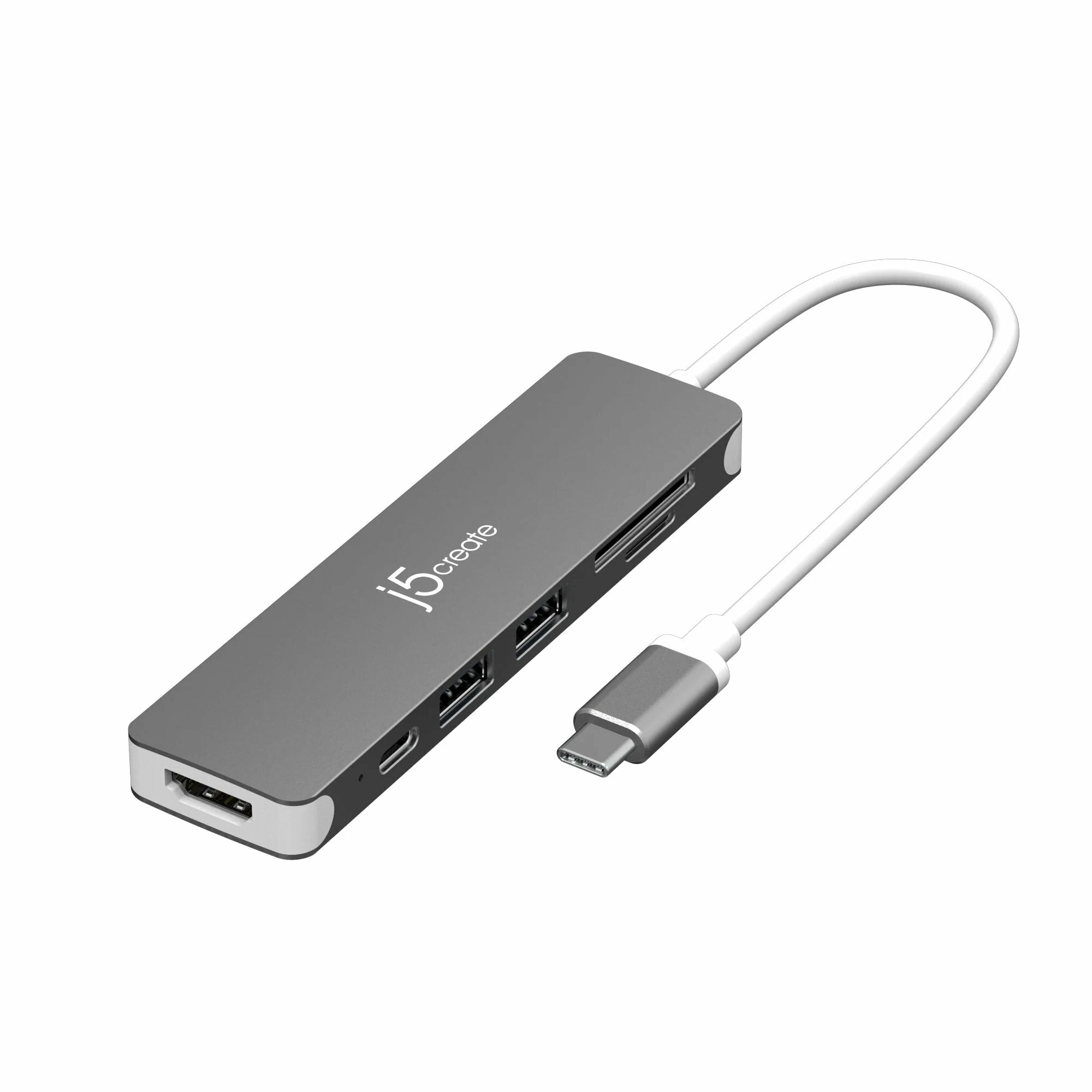 Хаб J5create USB-C - HDMI 4K Multi-Port Hub JCD353