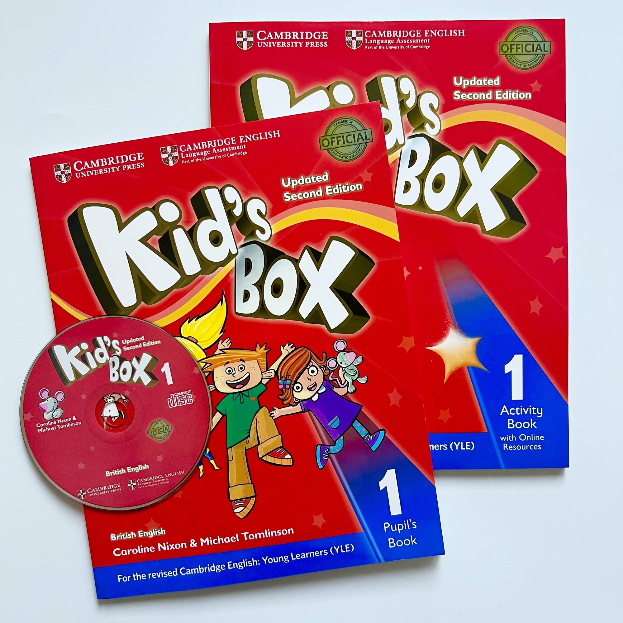 Комплект Kid's Box 1 Updated Second Edition (Pupil's book + Activity book)