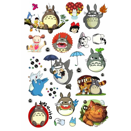 Мой сосед Тоторо наклейки аниме стикеры Tonari no Totoro