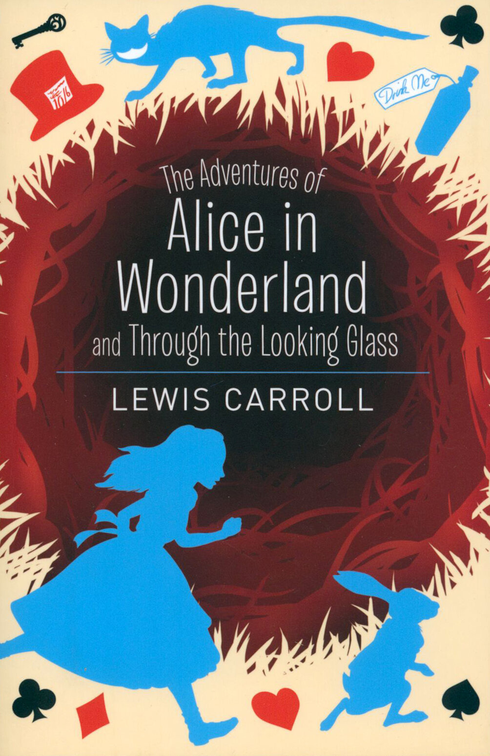 Alice's Adventures in Wonderland & Through the Looking Glass / Carroll Lewis / Книга на Английском / Кэрролл Льюис