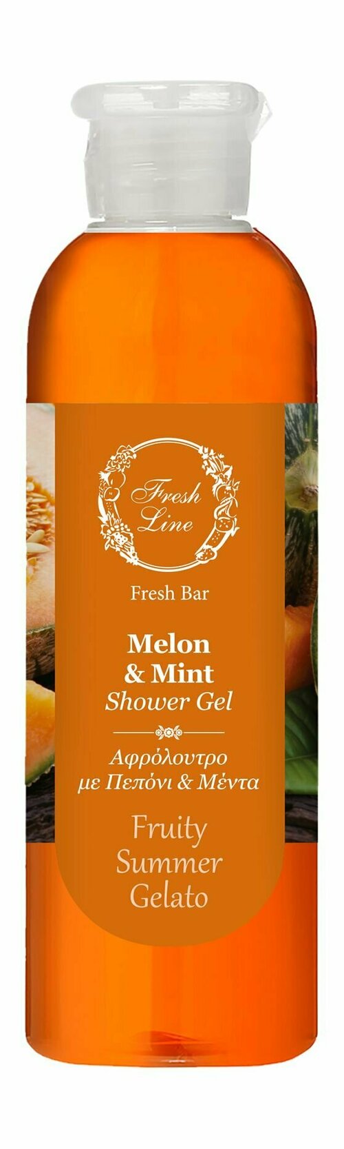 Гель для душа с экстрактом мяты и дыни / Fresh Line Melon and Mint Shower Gel