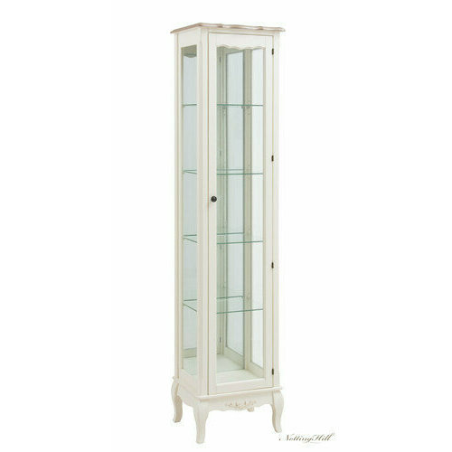 Витрина деревянная со стеклом Прованс Belveder 45х37х190 см MariaStefania ST9319R-A 52300₽