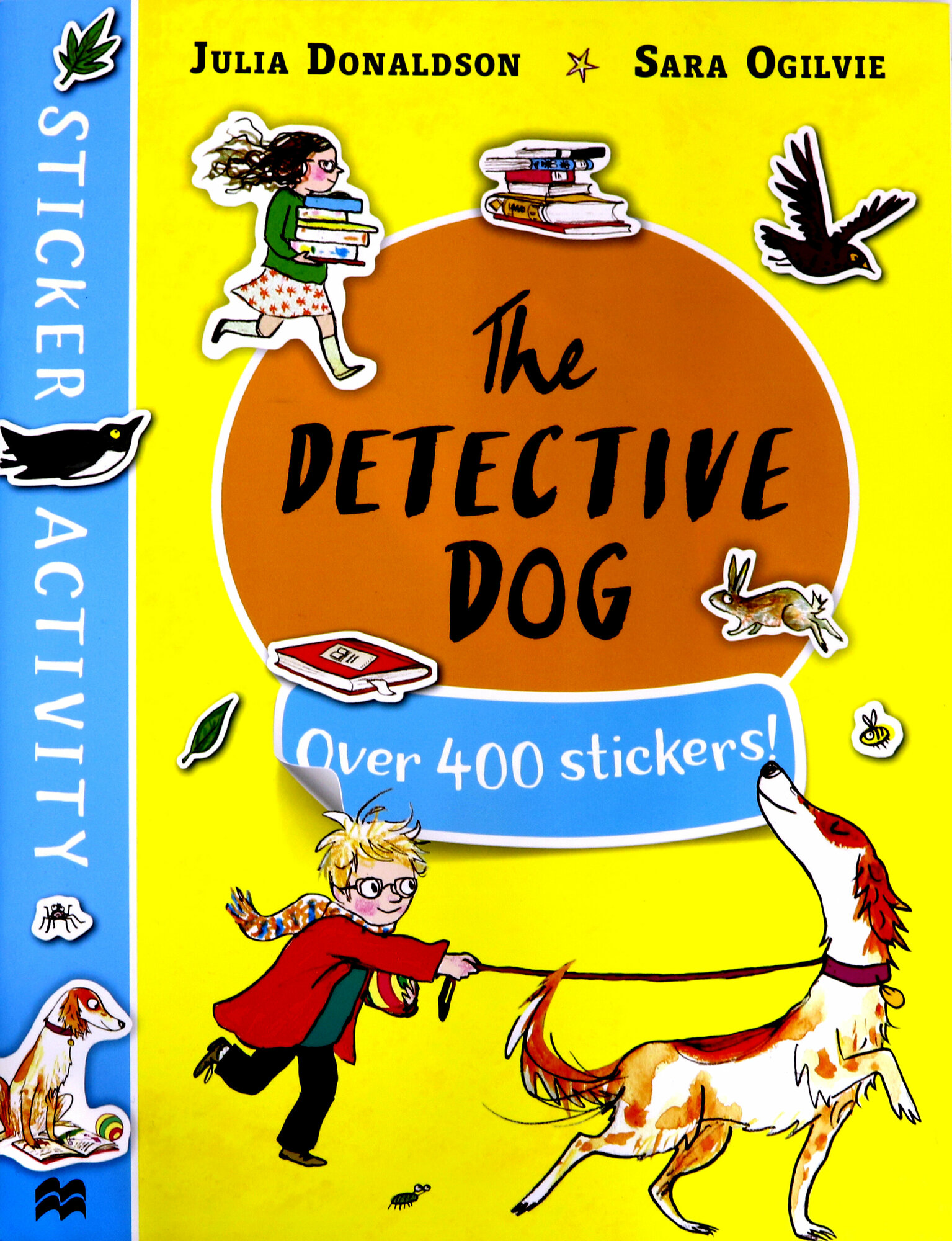 Donaldson Julia "The Detective Dog. Sticker Book" офсетная - фото №2