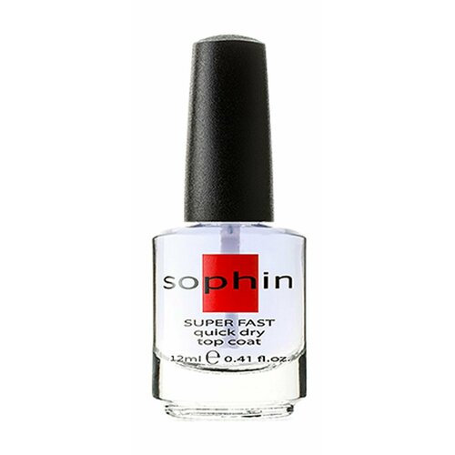 Супер сушка-закрепитель лака для ногтей / Sophin Super Fast Quick Dry Top Coat