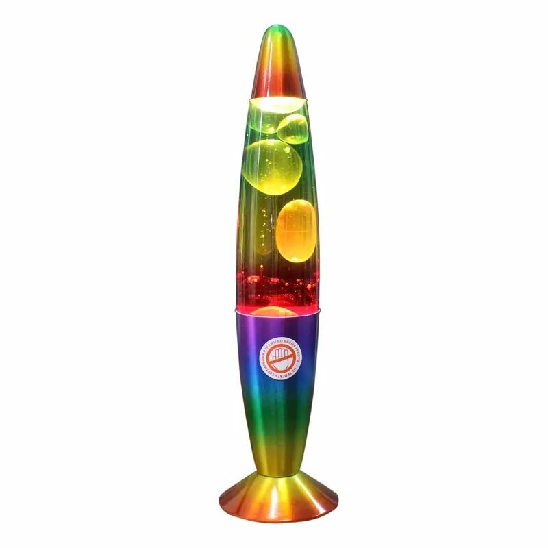 Декоративный светильник Старт Лава-лампа , цвет радуга