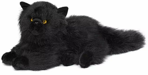 Мягкая игрушка Кошка Бусилия чёрная 30 см 85315 ТМ Коробейники