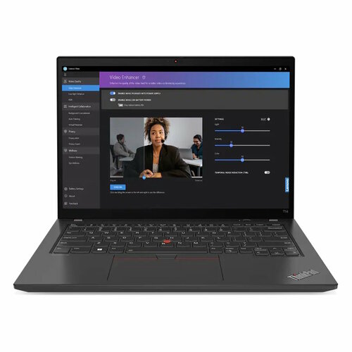 Ноутбук Lenovo ThinkPad T14 Gen 4 14 WUXGA Core i7-1355U 16GB 512GB SSD noODD WiFi BT FPR Win11Pro 21HD004MRT 18116800₽