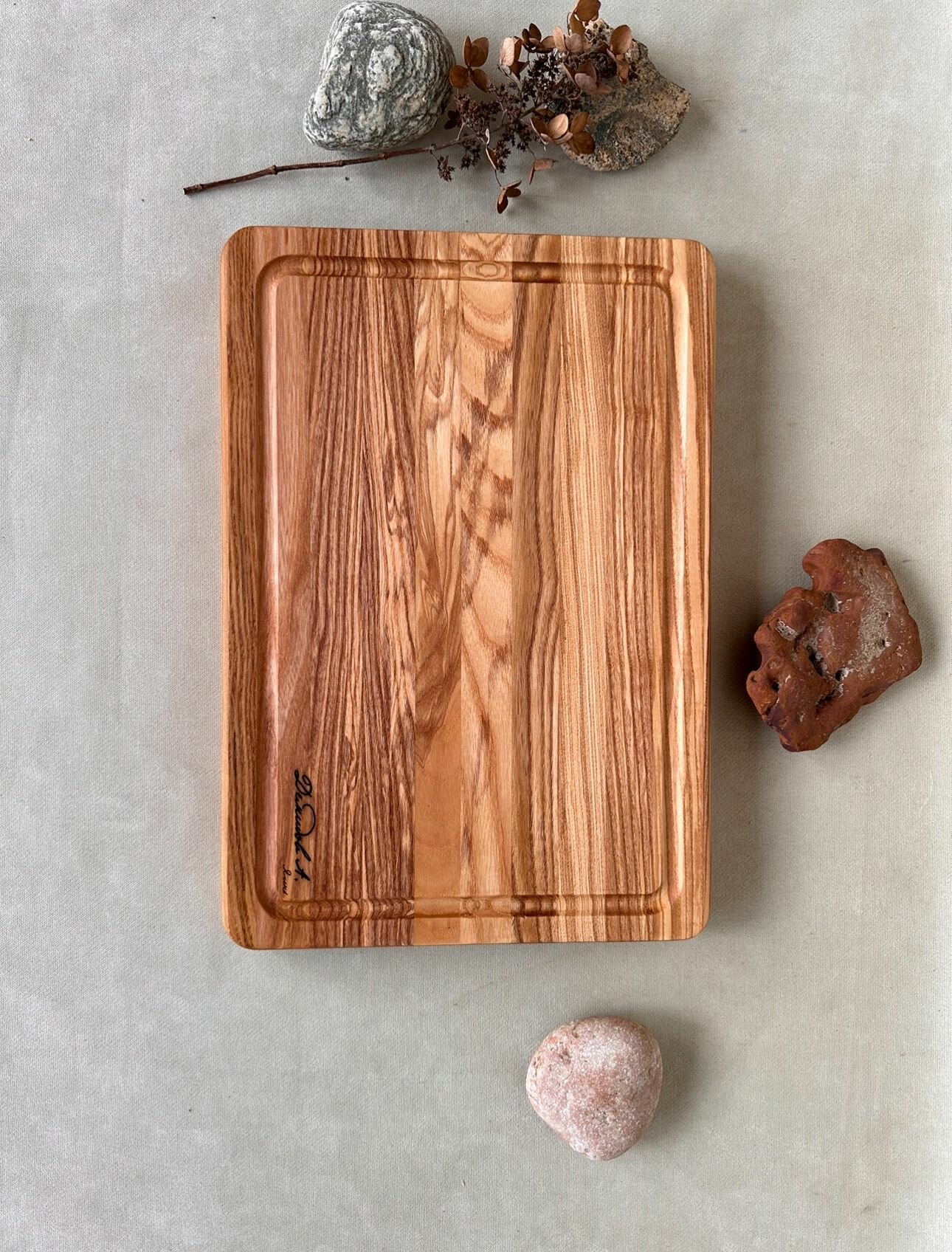 Разделочная доска мастершеф малая 39*27 (см), ясень сердцевина