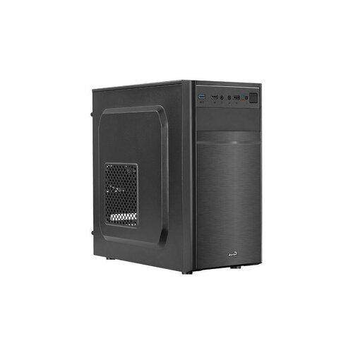 Корпус AeroCool CS-103, Mini-Tower, без БП, черный корпус aerocool cs 103 matx без бп 1x usb3 0 2x usb2 0