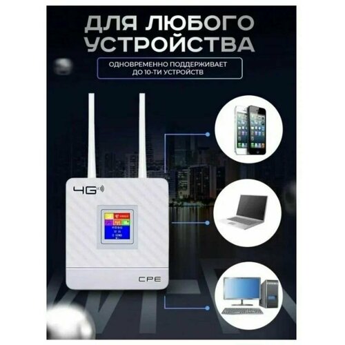 4g lte wifi модем прошитый любой imei Мощный WIFI роутер LTE 4G под любую SIM карты