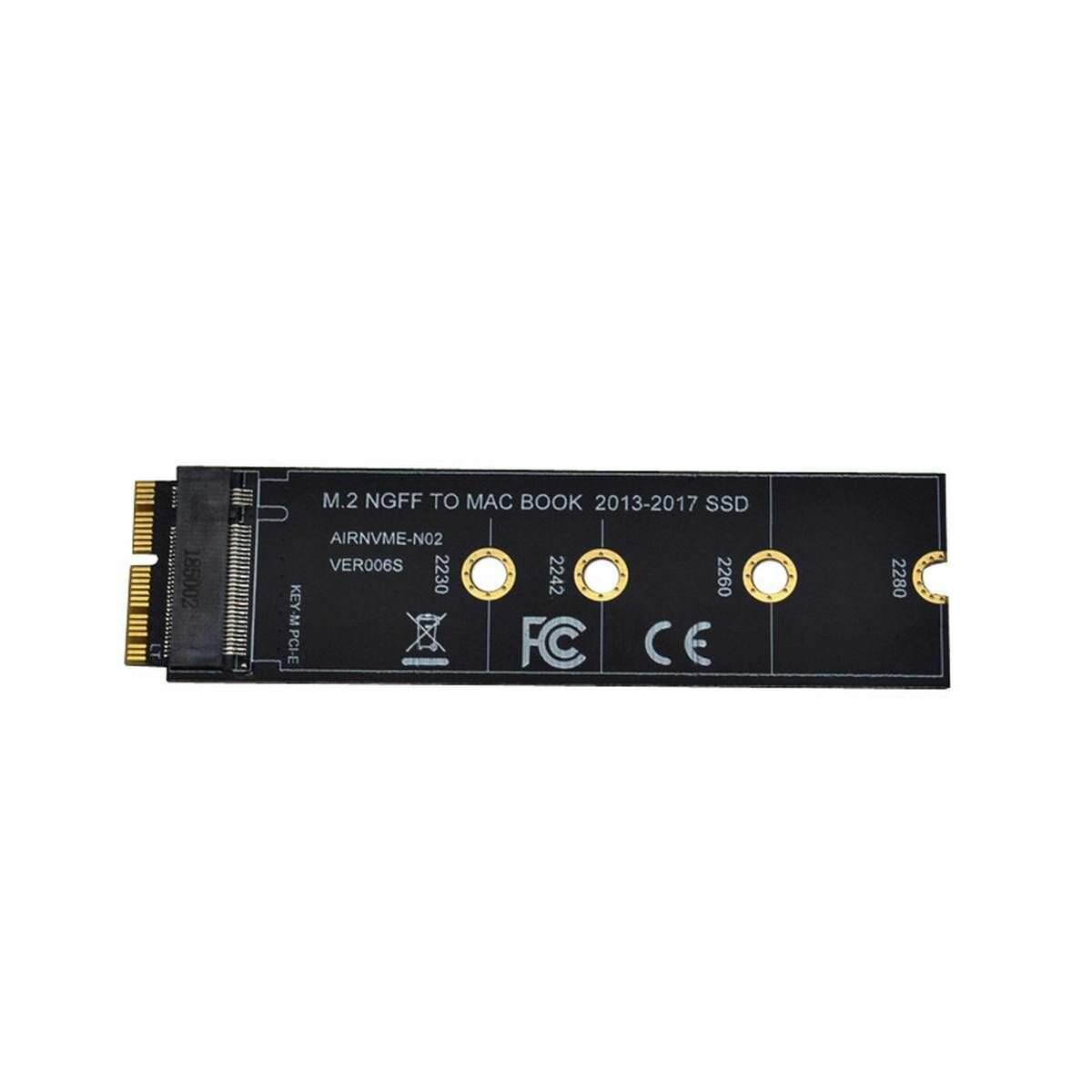 Переходник M.2 SSD NVME Apple MacBook Air 2013-2017 — фото 9