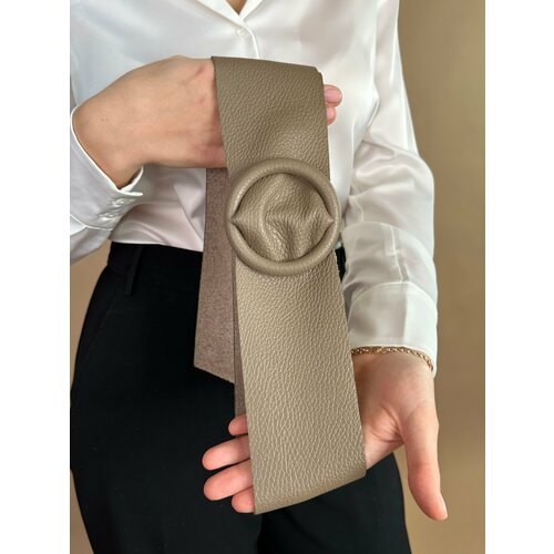 фото Ремень sefaro, размер one size, бежевый