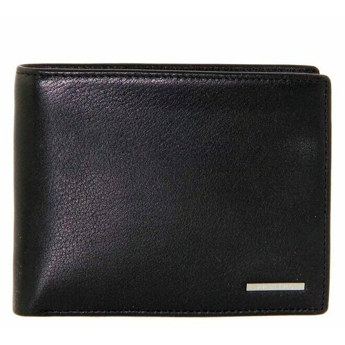 фото Кошелек pratero, фактура гладкая, черный