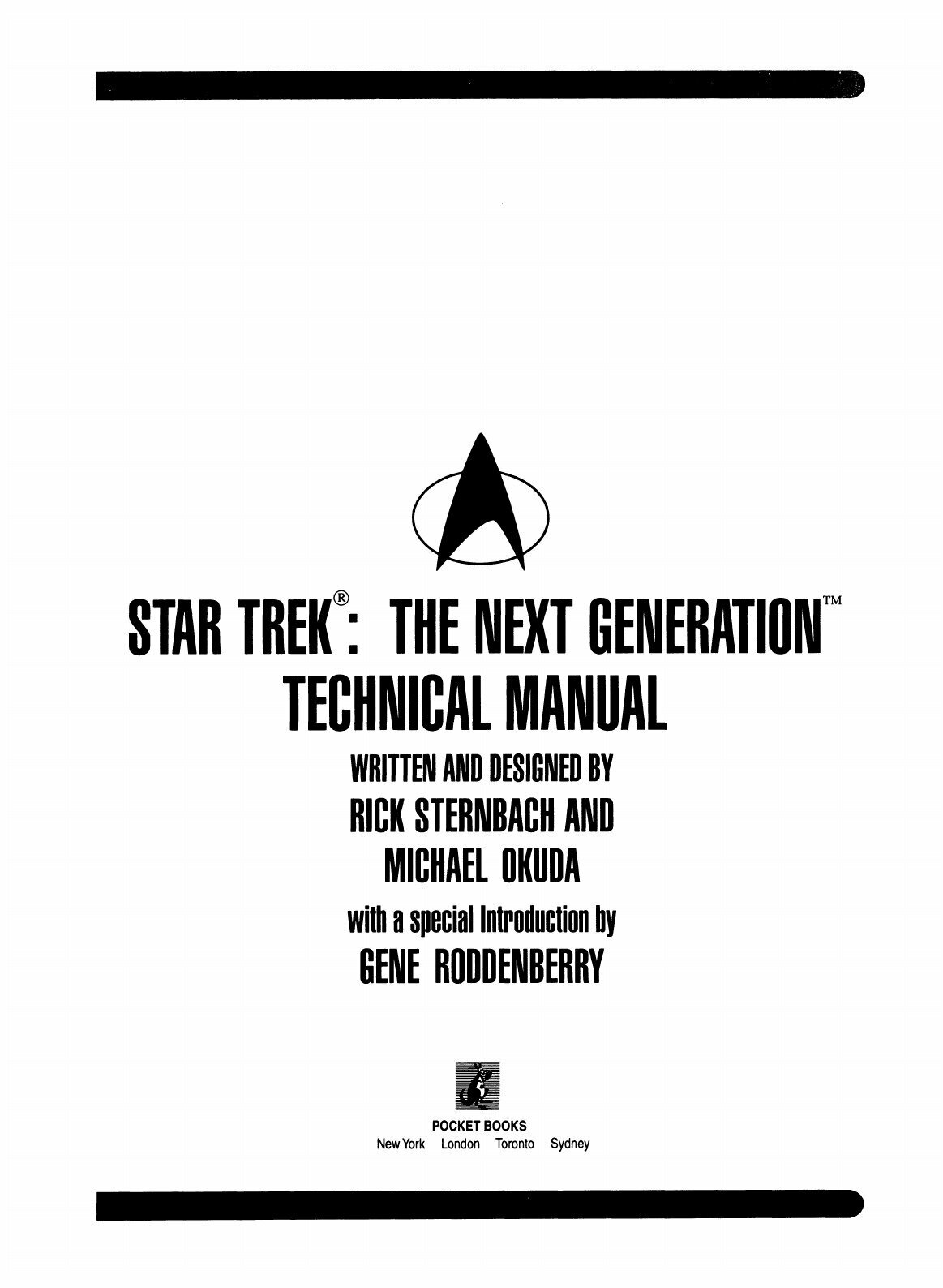 Technical Manual (Mike Okuda, Michael Okuda, Rick Sternbach) - фото №3