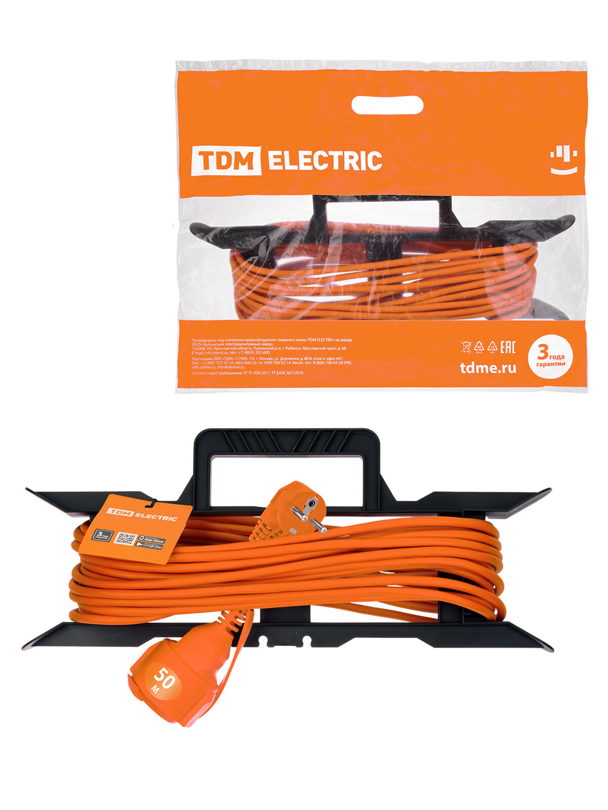 Удлинитель силовой TDM Electric - фото №3