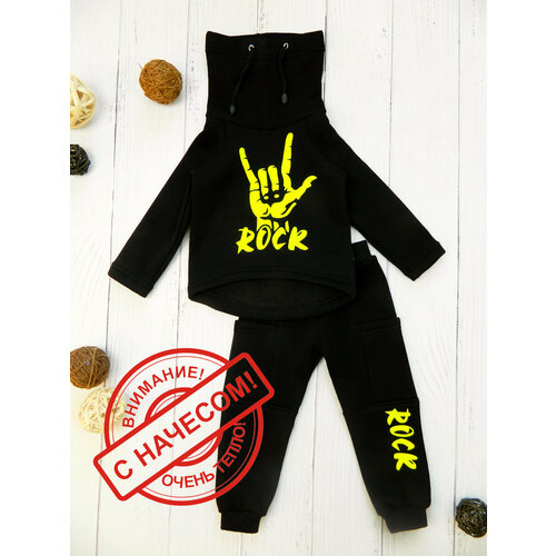 фото Костюм babymaya, размер 30/110, черный