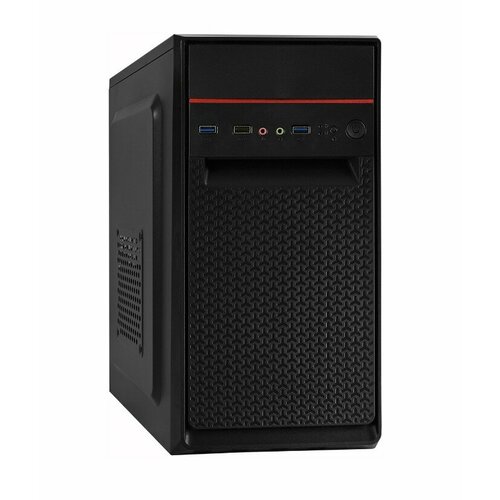 Корпус mATX Exegate BAA-107U-AAA400 (Black, USB3.0, Audio, Б/П 400w)