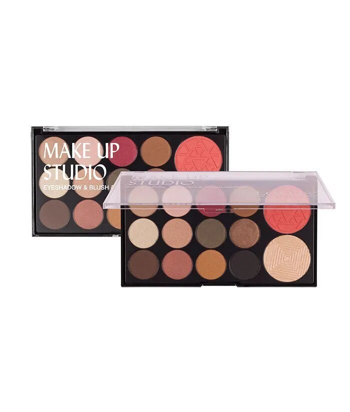 LOLLIS Набор для макияжа лица LOLLIS Make Up Studio Eyeshadow & Blush&Highlighter 01 — фото 1