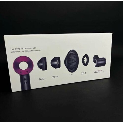 Профессиональный фен для волос HD08 с ионизацией и пятью насадками 999900₽