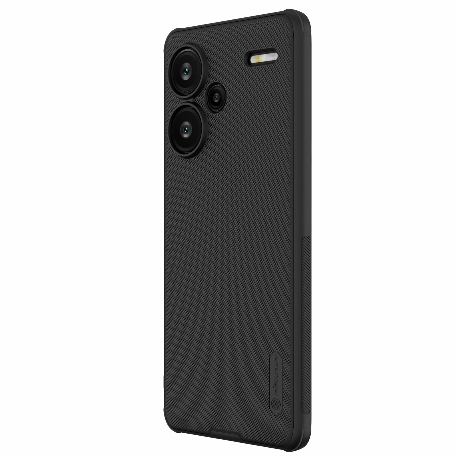 Усиленный противоударный чехол от Nillkin для Xiaomi Redmi Note 13 Pro+ Плюс, серия Super Frosted Shield Pro — фото 1