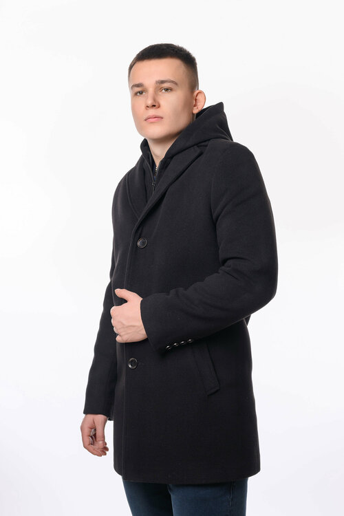 Пальто Truvor, размер 62/182, черный