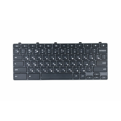 Клавиатура для ноутбука Dell Chromebook 3400 p/n: 7DRN1 PK132FD2A00, 00D2DT клавиатура для ноутбука dell e5550 p n pk1313m1b05 n7cxw