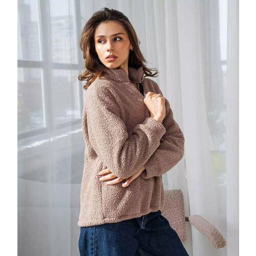 фото Толстовка, размер l, бежевый в тренде