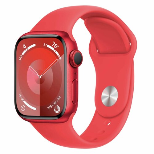 Умные часы Apple Watch Series 9, 45mm, Red/Красный, Размер S/M