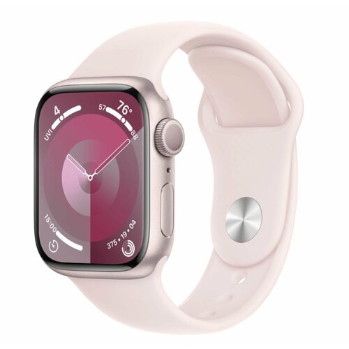 Умные часы Apple Watch Series 9 45mm Pink Размер ML 5060300₽