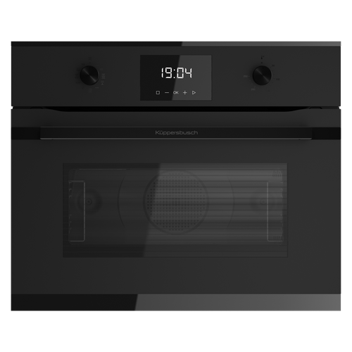 Компактный духовой шкаф с микроволнами Kuppersbusch CBM 63300 KSM6 MattBlack 24899000₽
