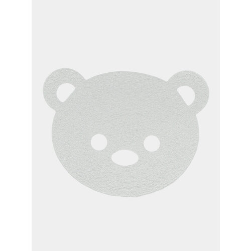 Набор противоскользящих наклеек мини-ковриков для ванной набор 6 шт размер 10 см х 10 см Форма Мишка 899₽